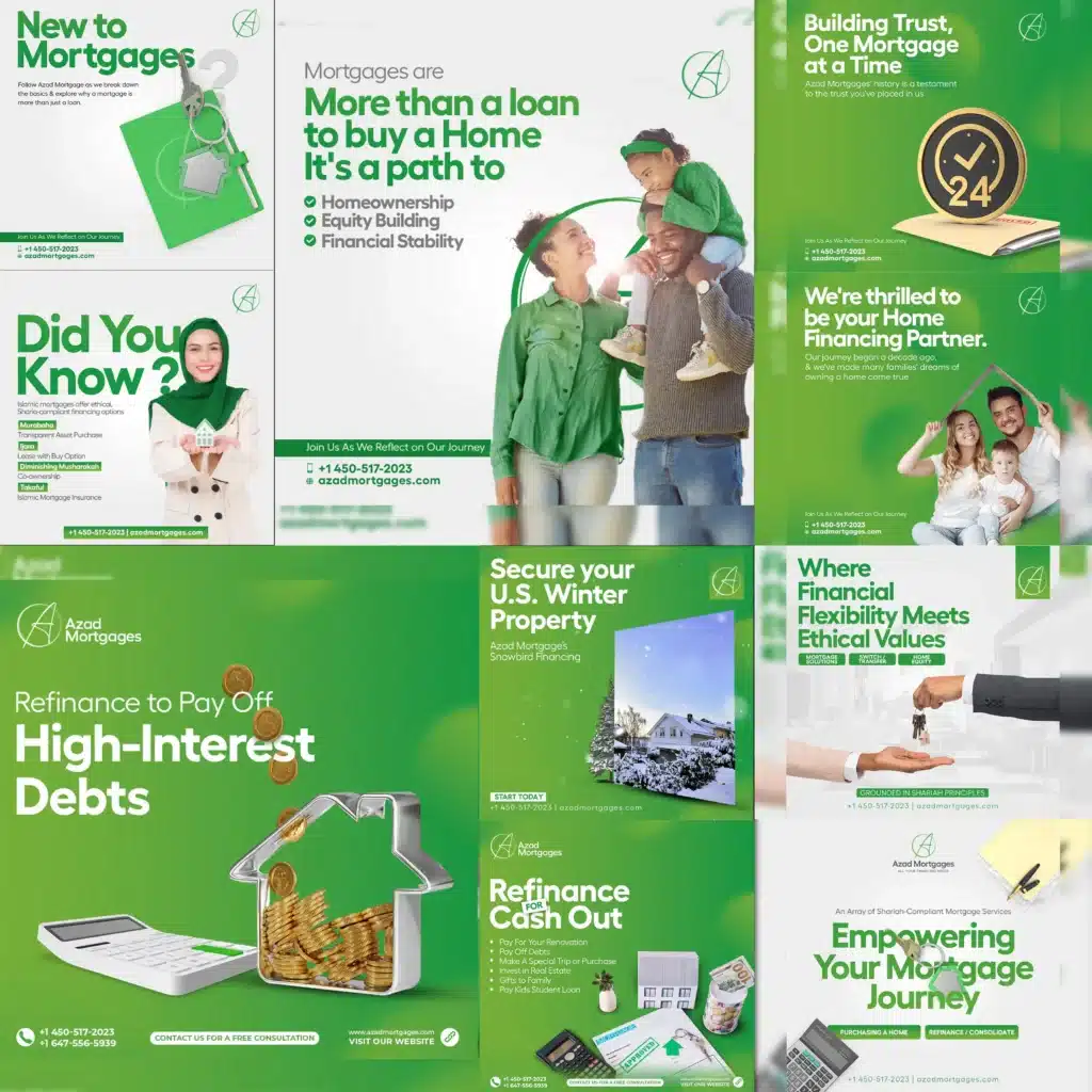 our work - azad mortgages