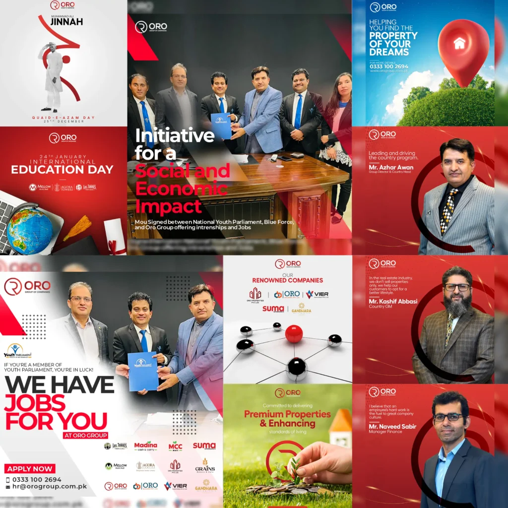 our work - oro groupe